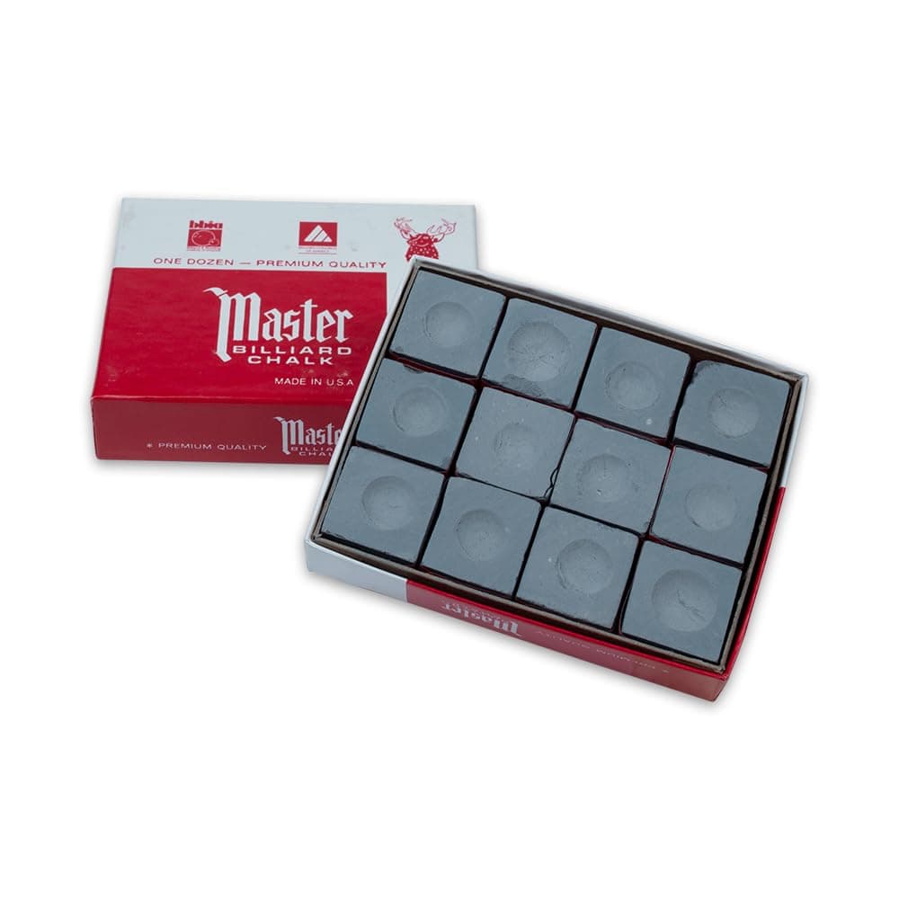 Master/Taco de Billar Tiza de Billar, 12 Cubos