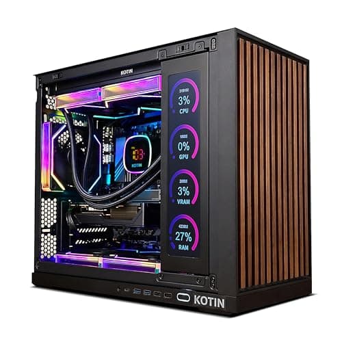 KOTIN Prebuilt Gaming PC, Ryzen 7 9700X, 16GB DDR5, RTX 5060 8GB, 1TB SSD