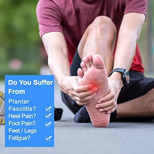 Memory Foam Insoles for Men, Replacement Shoe Inserts for Work Boot, Running Shoes, Hiking Shoes, Sneaker, Cushion Shoe Insoles for Foot Pain Relief, Comfort Inner Soles 8mm Black US 10