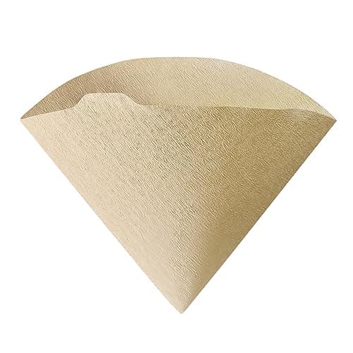 Hario V60 Paper Coffee Filter, Size 01, Natural, 100ct
