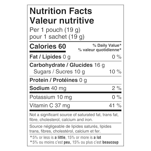ANNIE'S - FAMILY PACK - Organic Fruit Flavoured Snacks Strawberry, Pack of 10 Pouches, Natural Strawberry Flavours, No Synthetic Colours, Gelatin Free, Gluten Free, Vegan, Snacks