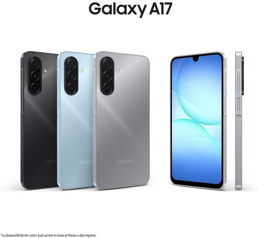 SAMSUNG Galaxy A17 128GB (Black, Android, 4 GB)