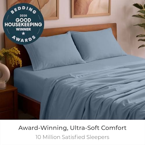 Mellanni Queen Sheets Set - 4 PC Iconic Collection Bedding