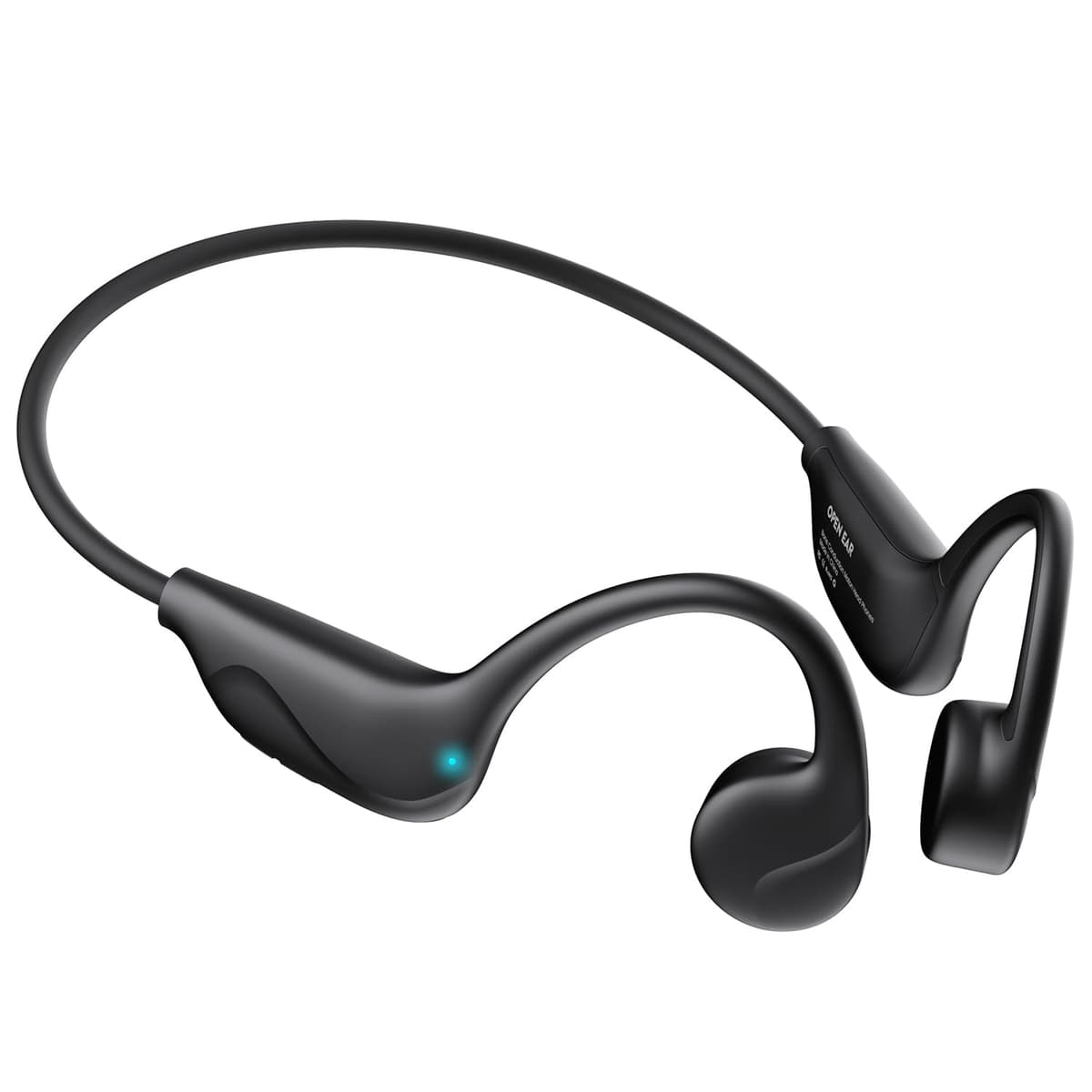 Pupabiflor Bone Conduction Headphones,Bluetooth V6.0 Bone Conduction Earbuds with ic,OpenPlaytime3766986858569787098790879