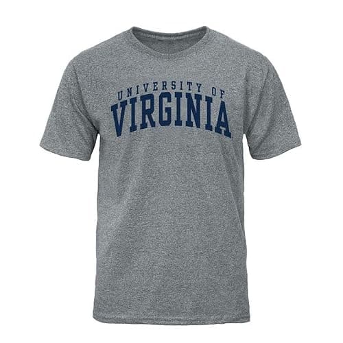 Barnesmith University of Virginia Cavaliers Short-Sleeve T-Shirt, Classic, Charcoal Grey, Large