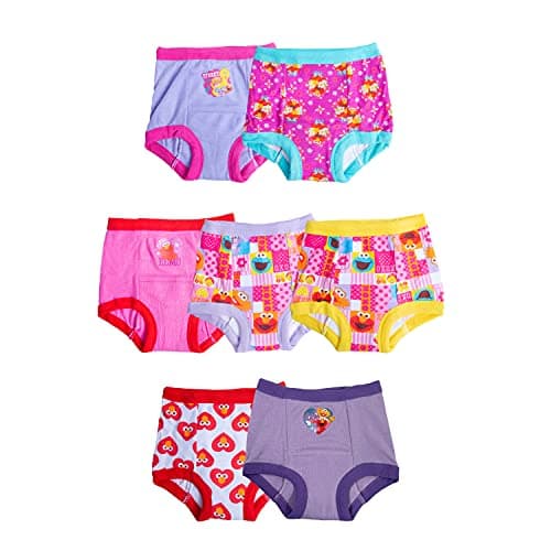 Potty Training Pants with Elmo, Cookie Monster, Big Bird + Stickers & Success Chart