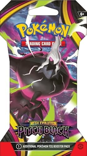 Pokemon TCG: Mega Evolution Pitch Black Sleeved Booster
