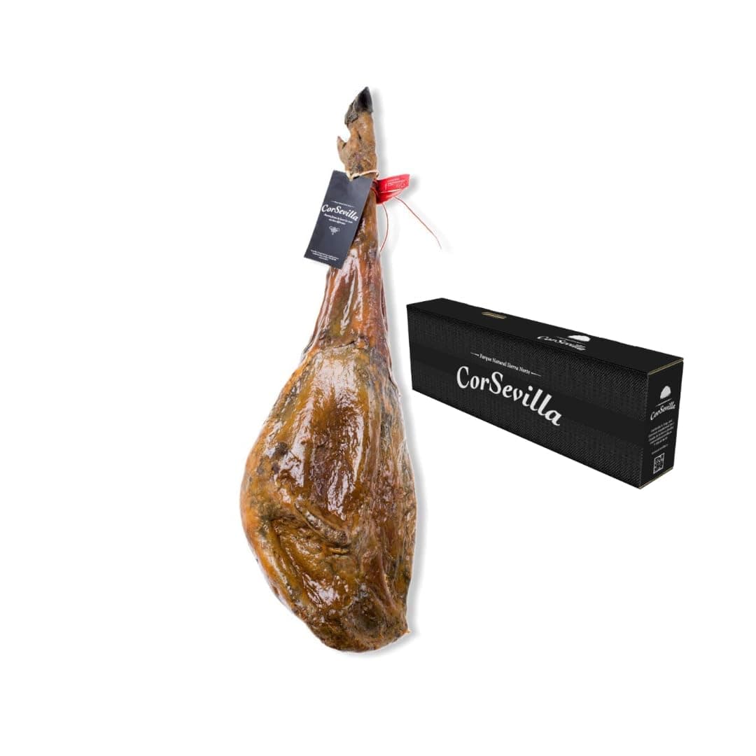 Corsevilla - Iberico Bellota Ham - Iberico Ham - Iberico Bellota Ham - Iberico Bellota - Gourmet Quality - Iberico Bellota - Gift - Gluten Free - Lactose Free (8 kg approx.)