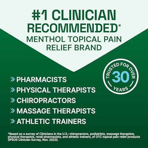 Biofreeze Pain Relief Patch, Large, 5 Patches