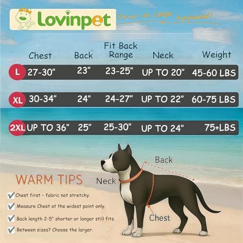 LovinPet Large Dog Flannel Coat, Warm Dog Winter Coat with Front Sleeves and Hook-and-Loop Closure, Cozy Full-Coverage Layer for Chilly Short-Hair Dogs, Freehand Black White Prints, XL