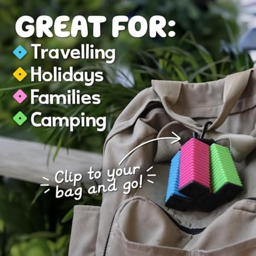 OK Play: Ultimate Travel Tile Game | Learn to Play in 10 Seconds | Waterproof & Indestructible | Perfect for Kids and Adults