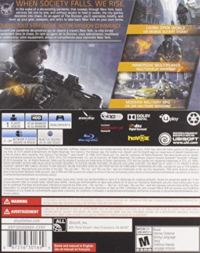 Tom Clancy's The Division - PlayStation 4