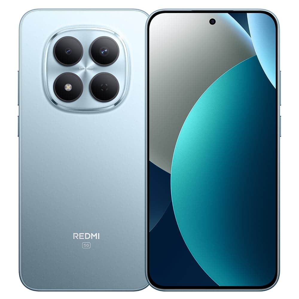 XIAOMI Redmi Note 15 Pro 5G Ai (Compatible with Tmobile Mint Tello & Global) (256GB + 8GB) NFC 6.83" 120Hz 200MP Pro AI Camera Model 25080RABDG Unlocked Dual Sim Liberado (Black)