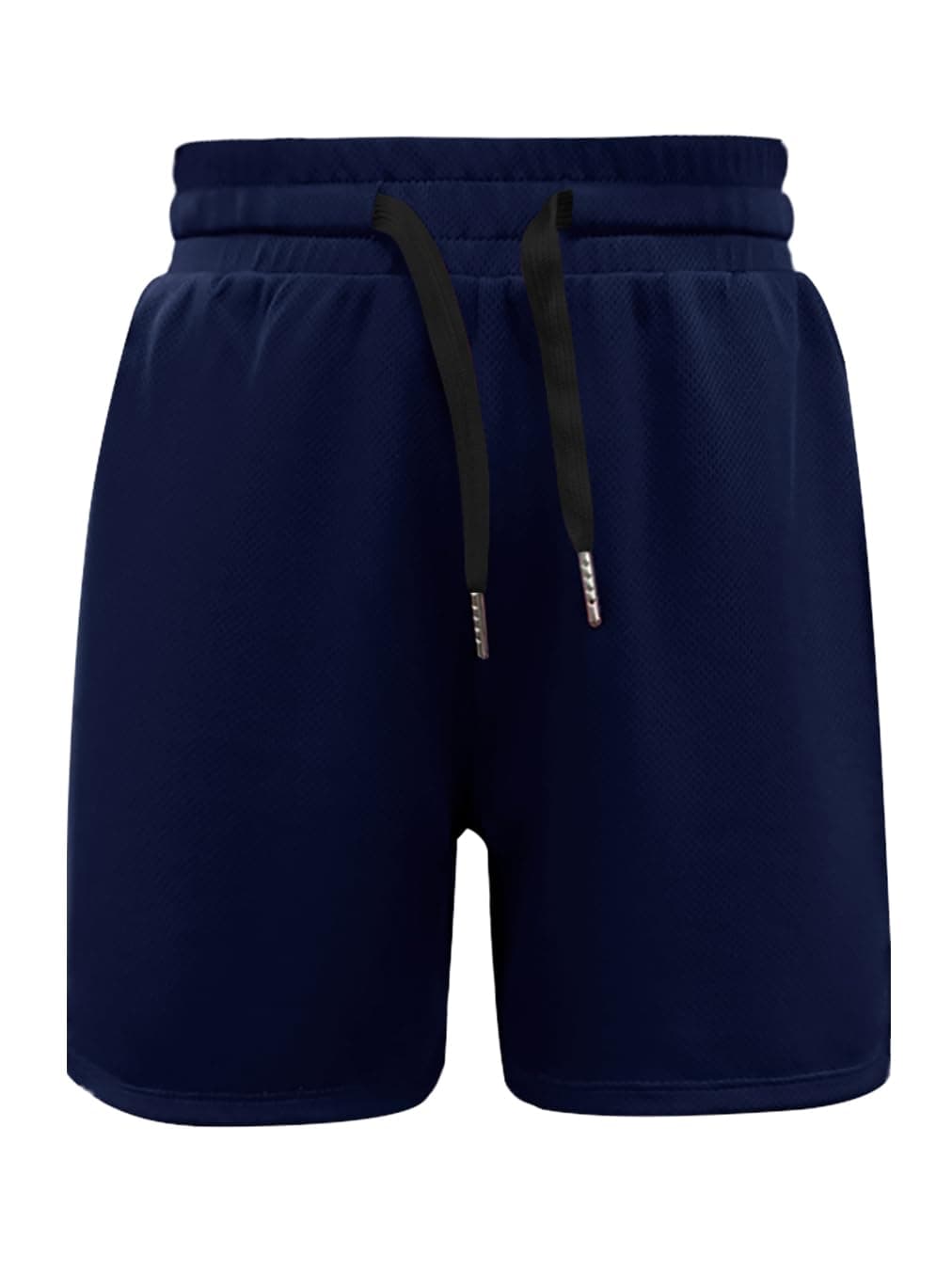 Haloumoning Pantalones cortos de verano para niño, pantalones cortos de deporte para niños, monocolor, secado rápido, ligeros, abertura lateral, pantalones de baloncesto con cintura elástica