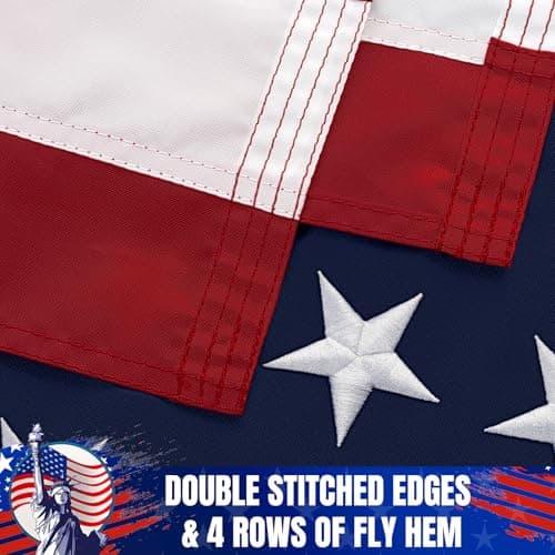 GYaozii 3x5Ft American Flags for Outside, Heavy Duty US Flag TearProof