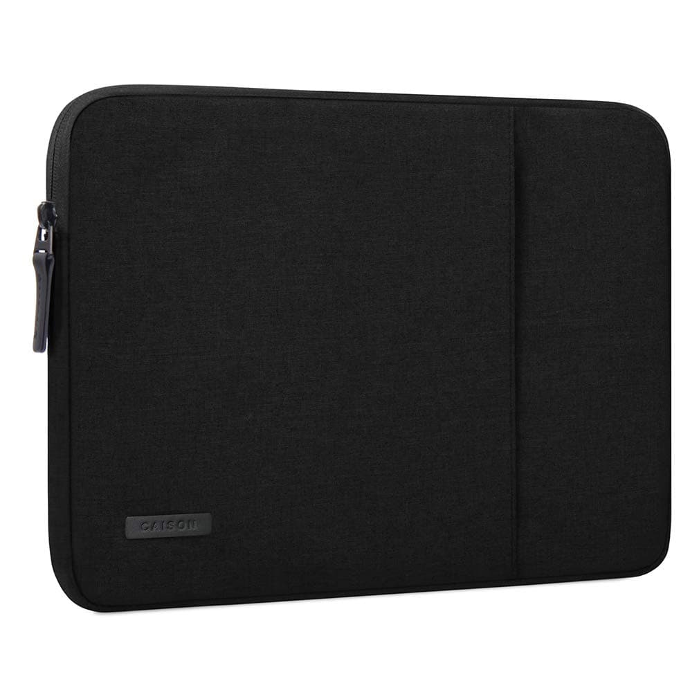 CAISON Funda para portátil de 35.6 cm, forro suave, impermeable, a prueba de golpes, para Lenovo Yaga, IdeaPad, ThinkPad, Dell Inspiron, HP Pavilion, Steam, Acer Spin, MSI, ASUS ROG, color negro