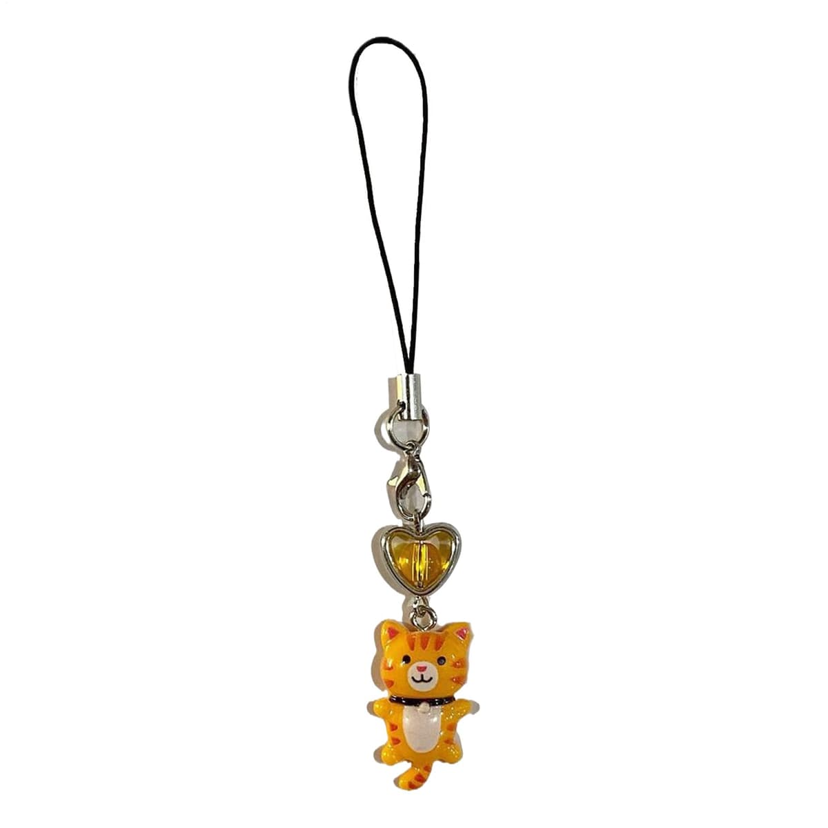 Eventerde Mobile Phone Charm, Lanyard with Pendant, Anti-Lost Cat Decoration, Stylish Accessory for Bags, Keys, Mobile Phone, Children, Adults
