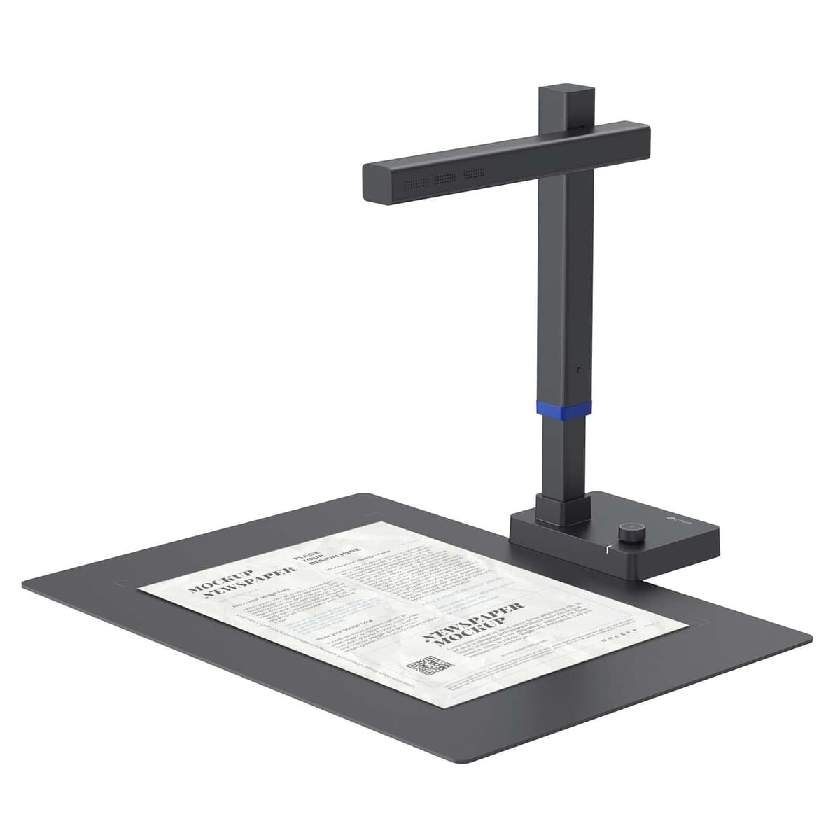 CZUR Shine Ultra Pro Scanner, 24MP Document Scanner, Max DPI 440, Portable USB Document Camera, A3 Large Format Book Scanner, Adjustable Height, Auto-Flatten & Deskew, Compatible with Windows & Mac OS