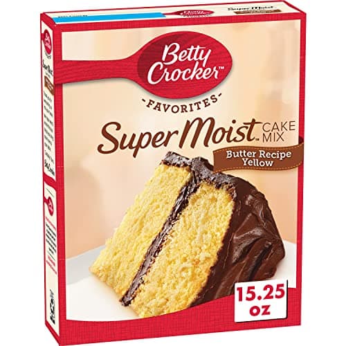 Betty Crocker Butter Recipe Yellow Cake Mix, 15.25 oz