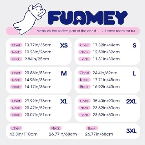 FUAMEY Dog Coat for Medium Dogs,Waterproof Dog Winter Jacket with Harness Built in Puppy Cold Weather Coats Reflective Pet Vest with Zipper Warm Fleece Dogs Snowsuit Windproof Purple M