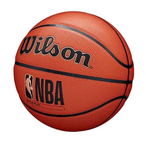 WILSON NBA Forge Indoor/Outdoor Basketball - Brown, Size 5-27.5"