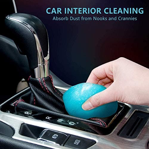 Cleaning Gel for Car Detailing Putty Car Vent Cleaner Goo Cleaning Putty Gel Auto Detailing Tools Car Interior Cleaner Dust Cleaning Mud for Cars Dust Cleaner Slime Keyboard Cleaner Gel (1Bag 100g)