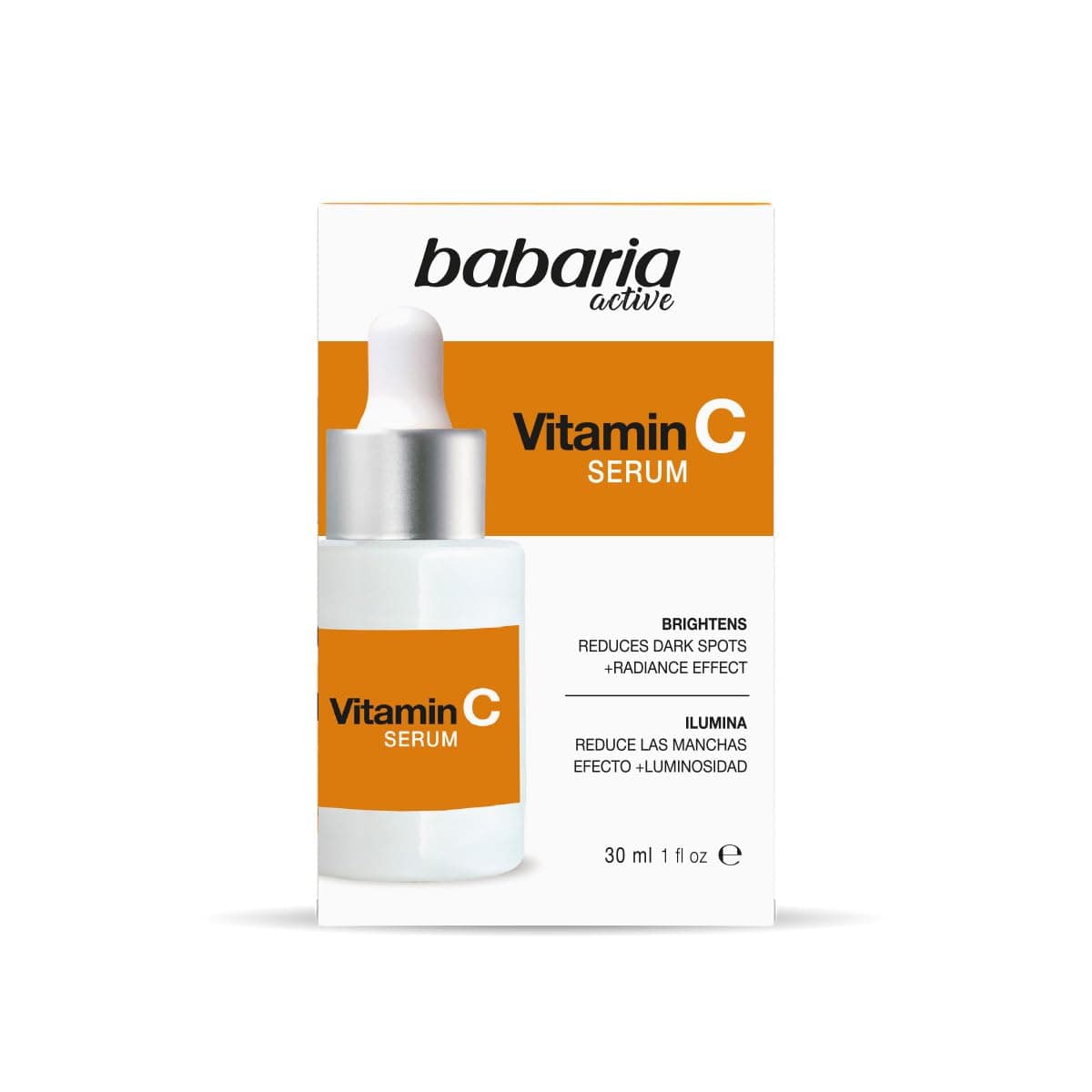 Babaria - Serum Vitamina C | Vitamina C Cara Que Ilumina Tu Rostro| Serum Facial Mujer Y Hombre Con Naranja | Piel Luminosa 30ml | Reduce Las Manchas | 100% Vegan