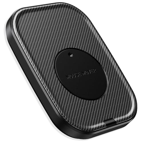 Yonktoo Mouse Jiggler Undetectable – Ultra Slim Mouse Mover with Realistic Movement, No Software Needed, Keeps Your PC Awake and Active, Keeps Computer Awake for Office or Remote Work - Black