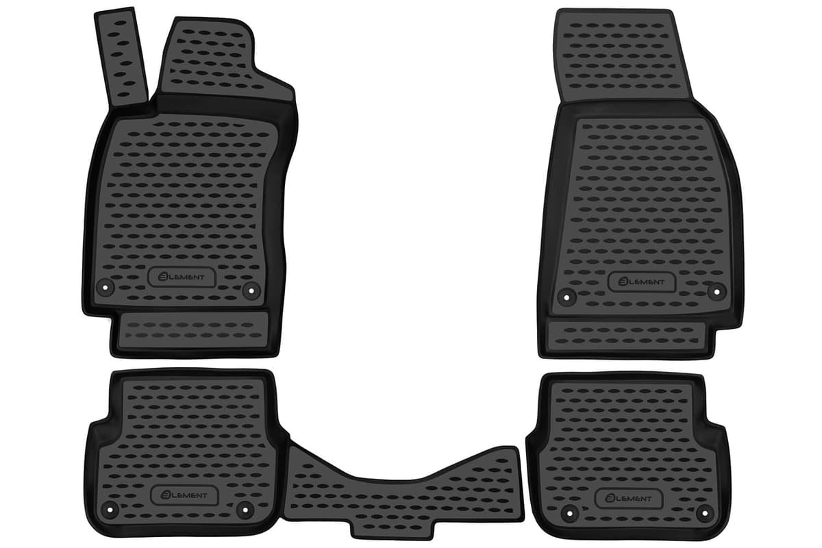 ELEMENT Alfombrillas para BMW X3 E83 2004-2010 | SUV | Alfombrillas Coche | 4 Piezas