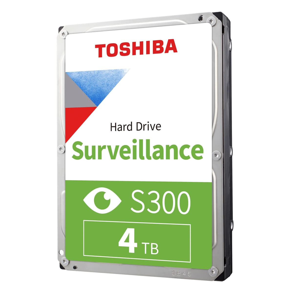 Toshiba 4TB S300 Surveillance HDD - 3.5' SATA Internal Hard Drive Supports up to 64 HD cameras at a 180TB/Year workload (HDWT720UZSVA)