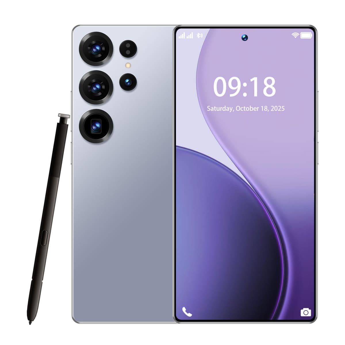 OBXIN S25 Ultra Unlocked Phone,16GB+512GB Smartphones and Android 16, 7000mAh+6.9"+120Hz Unlocked Cell Phone, 108MP Dual Camera/Dual SIM/Facial Recognition (Blue)