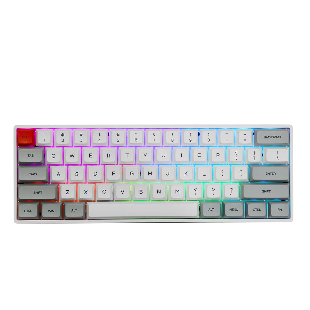 EPOMAKER SKYLOONG SK61 60% Gamer Keyboard, Hot Swappable RGB Keyboard, NKRO Programmable with Shine Through PBT Keycaps, IP6X Waterproof, for Win/Mac/Gamer