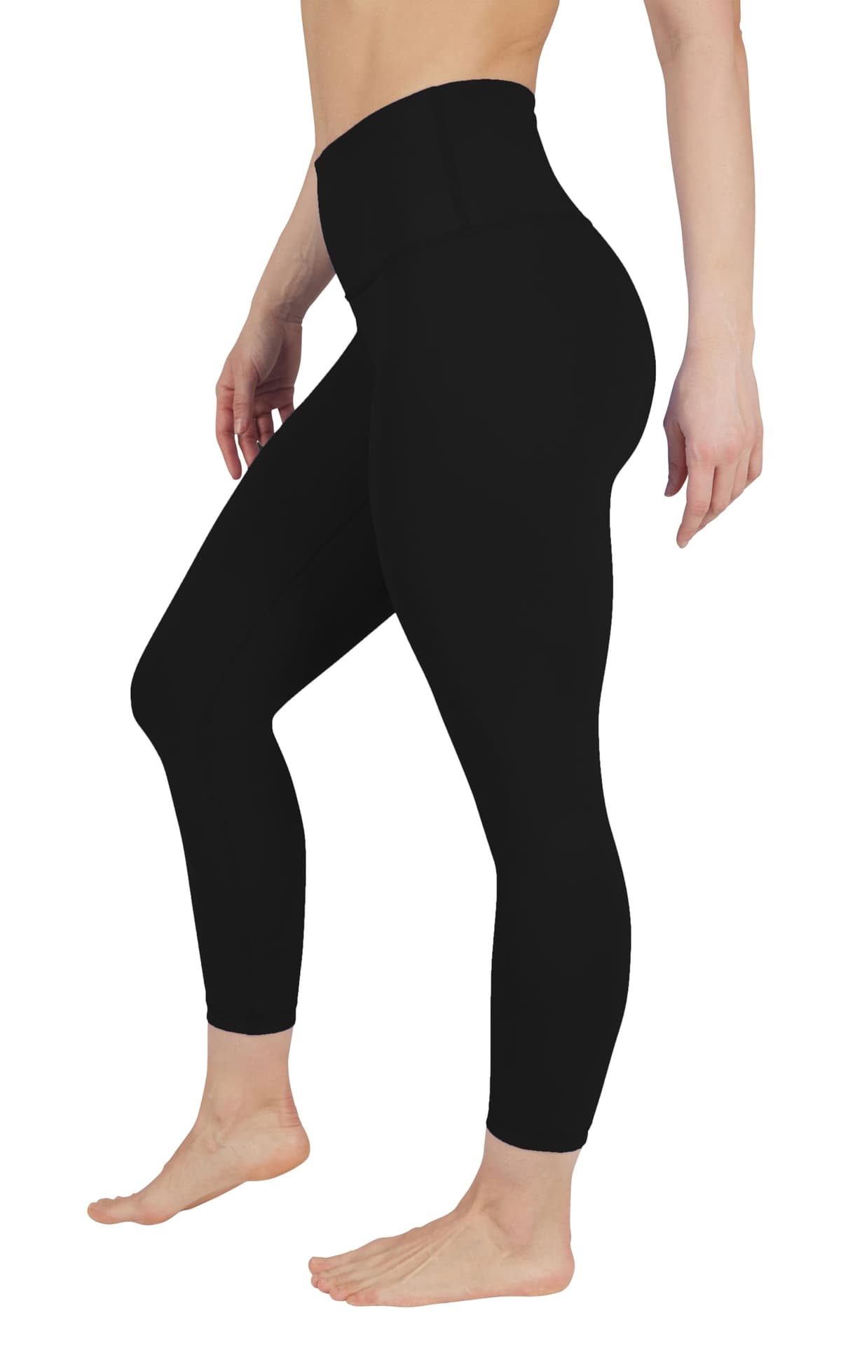 90 Degree By Reflex Womens High Waisted Leggings Capri Workout Yoga Pants