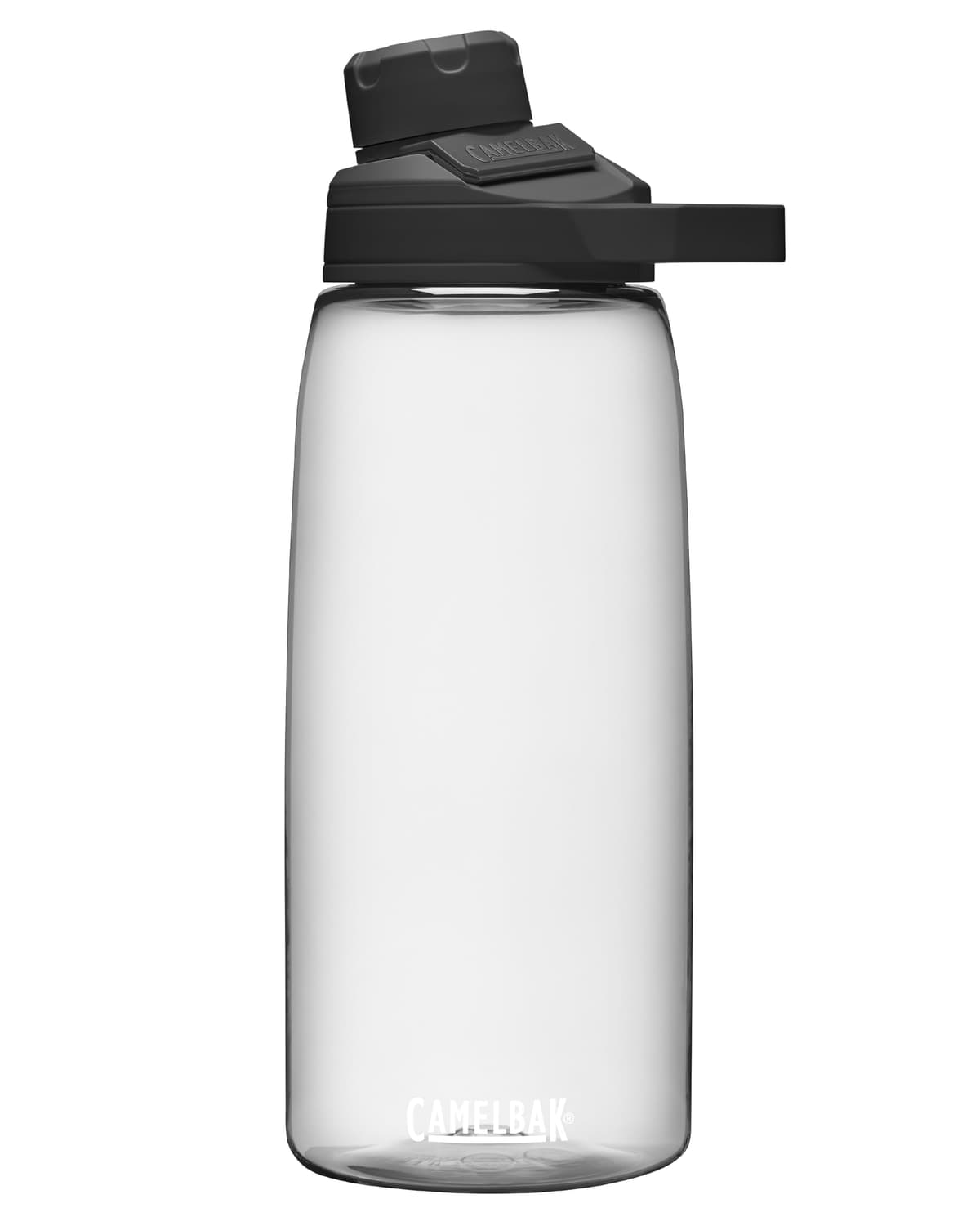 CamelBak Chute Mag Water Bottle with Magnetic Leak‑Resistant Cap, Lightweight Tritan Design for Everyday Hydration, 25oz, Clear