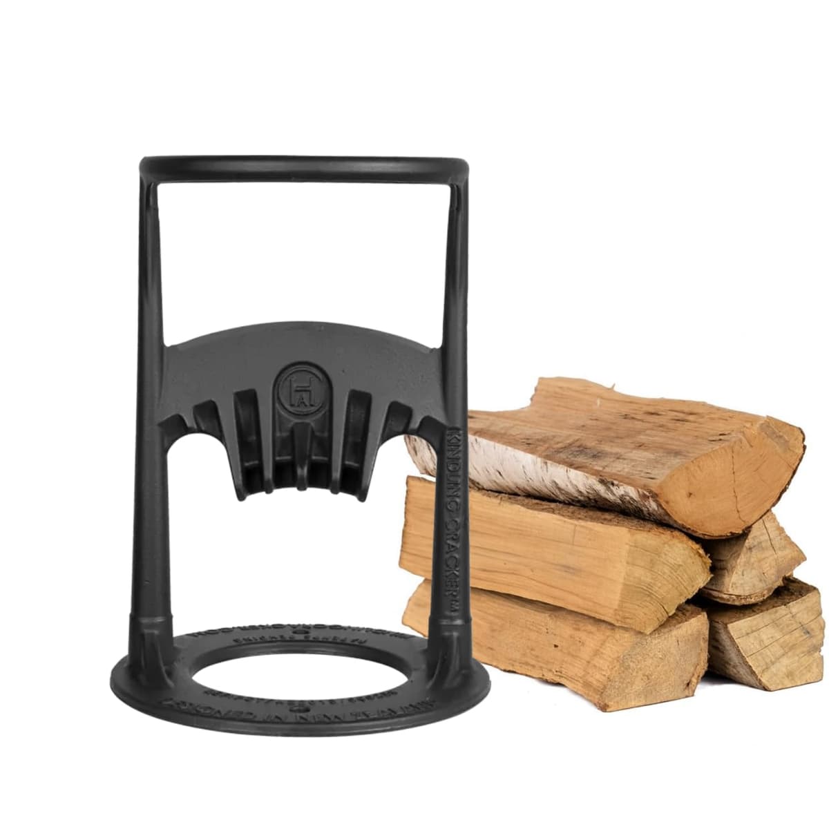 Kindling Cracker Divisor de leña para Hacer astillas, cuña Manual para Partir Madera, Herramienta Segura y eficiente para Dividir Troncos y Preparar leña para chimeneas, fogatas y Estufas