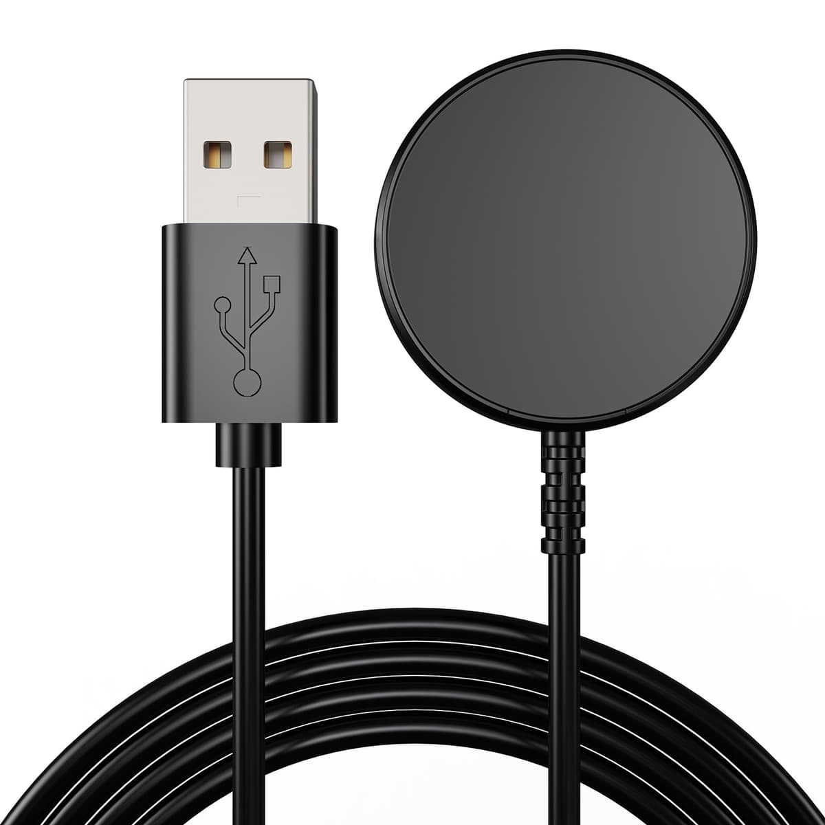 Charger for Samsung Galaxy Watch Charger Compatible with Galaxy Watch 8/8 Classic/Ultra/7/6/6 Classic/5/5 Pro/4/4 Classic/3/Active 2/Active/FE USB A Magnetic Charging 100cm