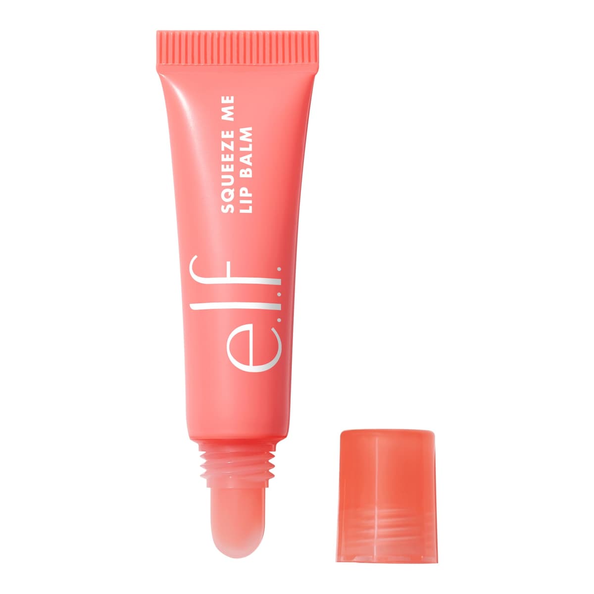 e.l.f. Squeeze Me Lip Balm, Moisturising Lip Balm For A Sheer Tint Of Colour, Infused With Hyaluronic Acid, Vegan & Cruelty-free, Strawberry Strawberry 1 Pack