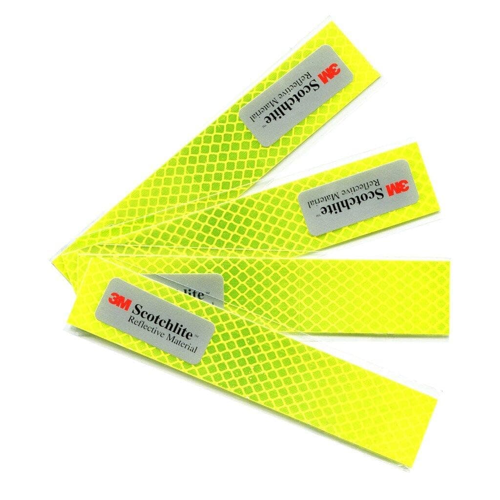 Salzmann Diamond Grade Adhesivos Reflectantes y Impermeables - Adhesivos para coches, motocicletas, bicicletas - Equipado con 3M Scotchlite