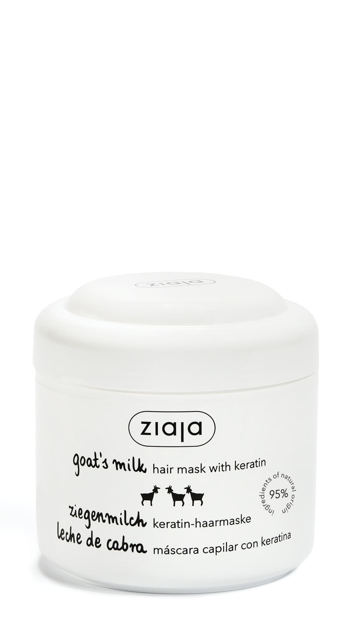 Ziaja Leche De Cabra Mascarilla Para El Cabello 200Ml 236 gr