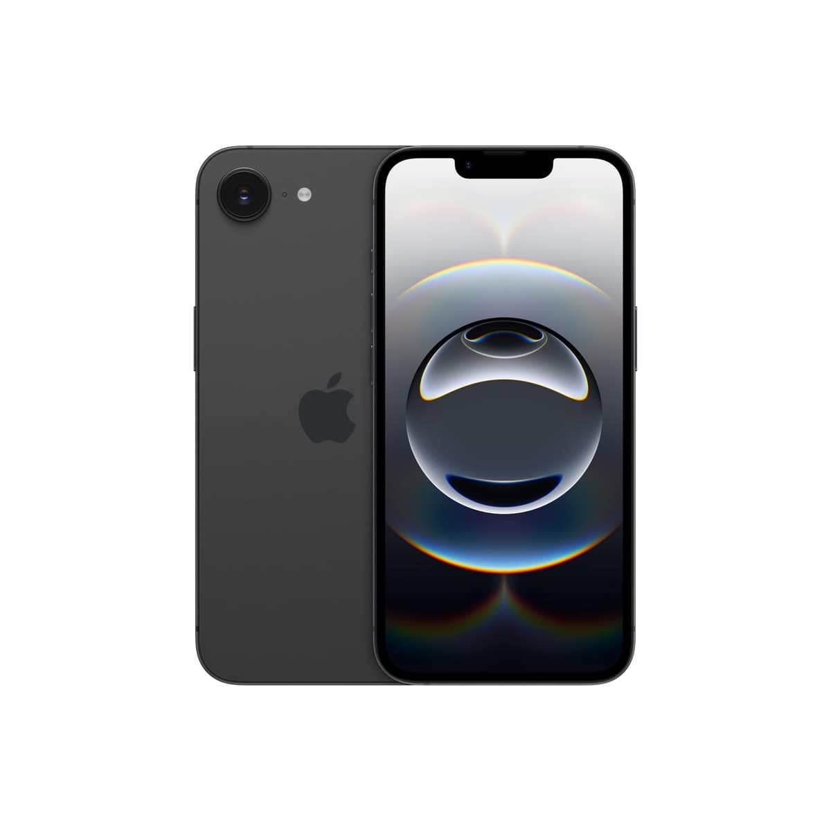 Apple iPhone 16e 128GB: Built for Apple Intelligence, A18 Chip, Supersized Battery Life, 48MP Fusion Camera, 6.1-inch Super Retina XDR Display; Black Black 128GB