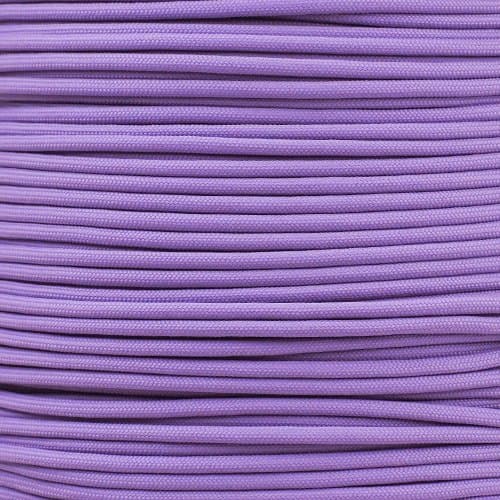 Paracord Planet 50 Foot Hanks of 550 Type III 7 Strand Paracord (Lilac 50 Feet)