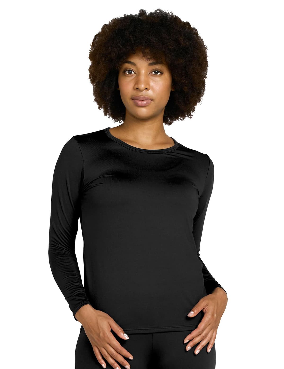 LAPASA Camiseta Termica Manga Larga Mujer (Pack de 1 & 2) Extra Cálido Camisa Interior Thermal Top Baselayer Frío Extremo Elastico Montaña Esqui Deporte Invierno L15/L39/L42
