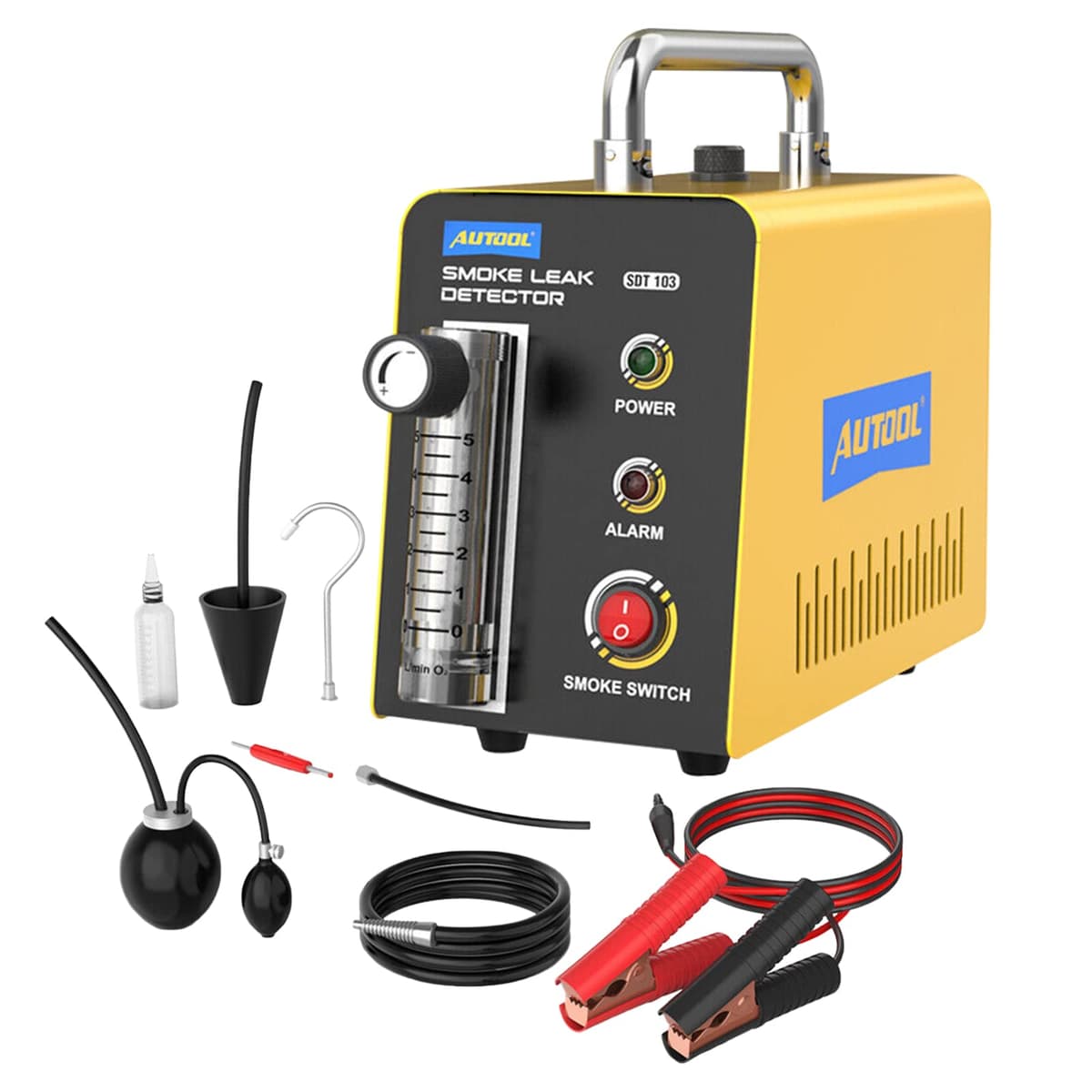 AUTOOL Car Leak Detector Smoke Machine Compatible with 12V Cars (SDT 103)