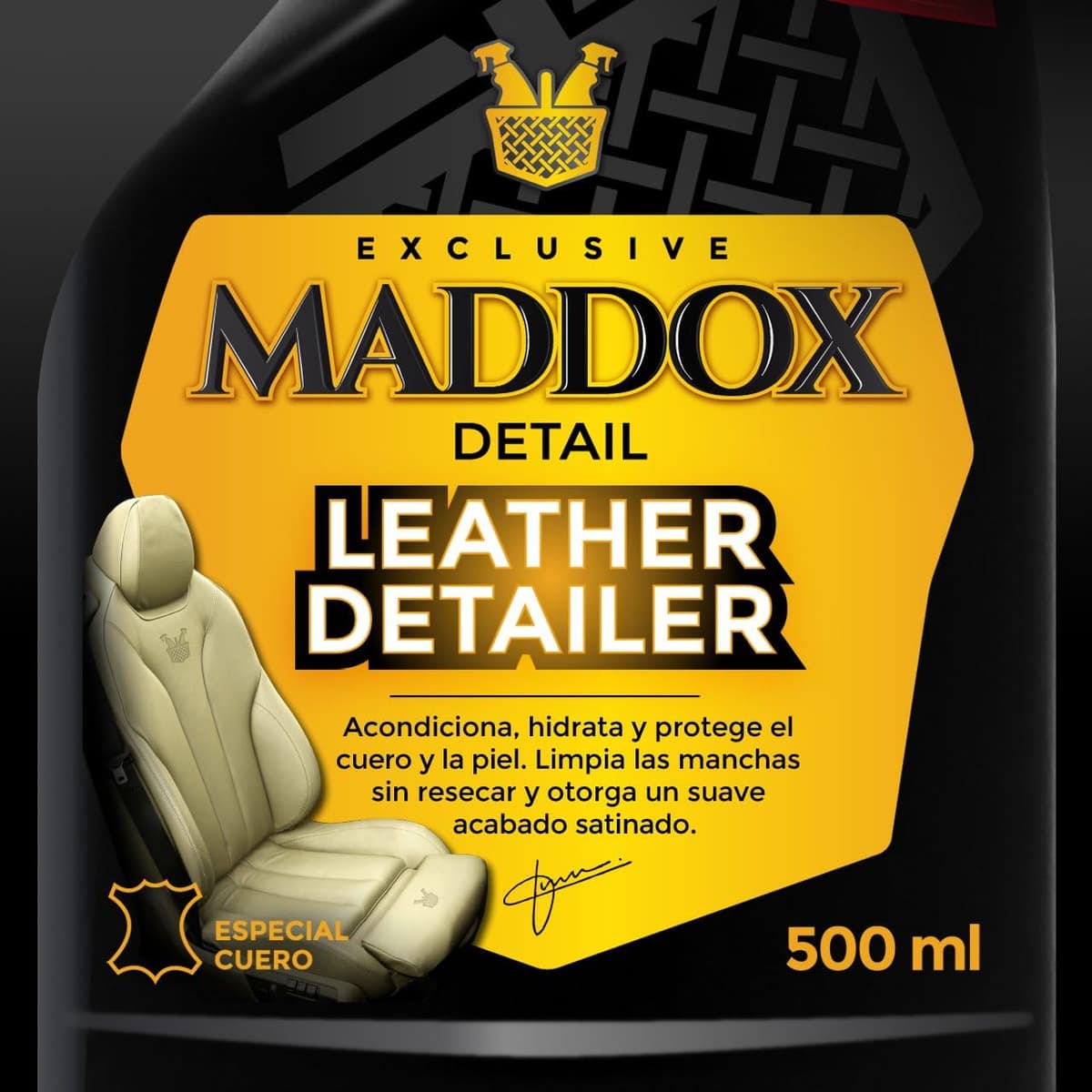 Maddox Detail - Car Leather Cleaner and Conditioner | Car Cleaning Skin Treatment | Cleaning Car Leather and Removal of Dirt