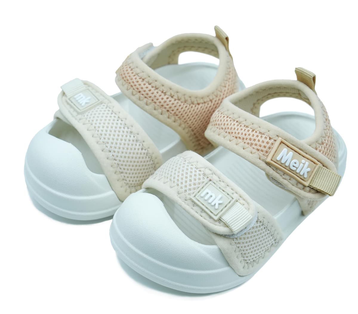 Meik Mangni Sandalias Punta Cerrada Niño Niña Verano Sandalia Deportivas Unisex bebé Transpirables Zapatillas Playa Piscina con Suela Antideslizante,Tallas 21-31 EU