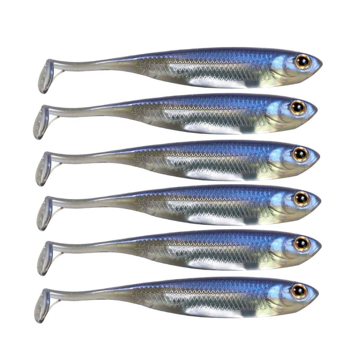 QualyQualy Señuelos de Vinilos de Pesca Spinning Mar Senuelo Black Bass Blandos senuelos de Pesca Cebos Artificiales de Pesca Pare Lucio Trucha 7cm 8cm 10cm 12,5cm