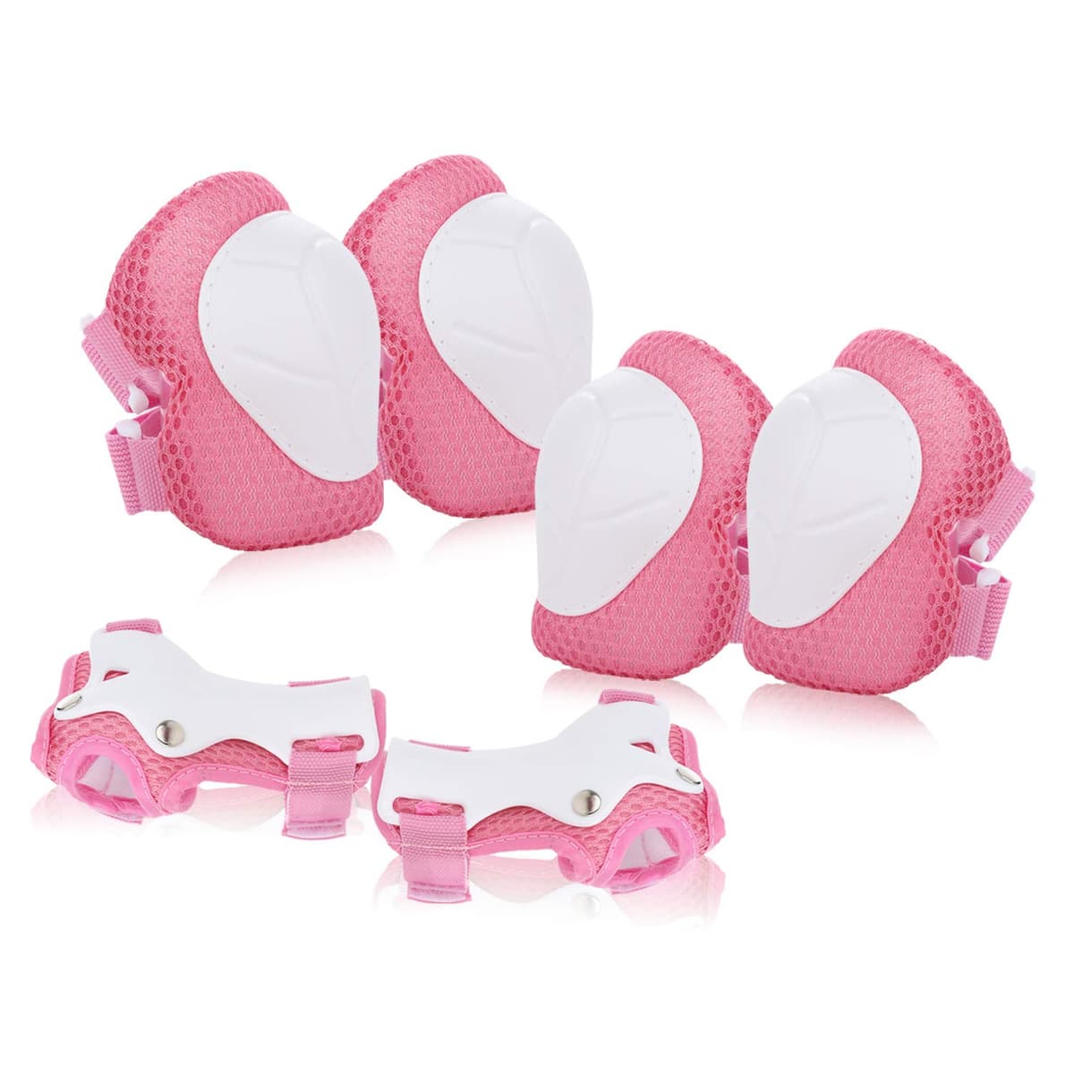 JIM'S STORE Protecciones Patinaje Infantil Consta de Rodilleras Coderas Muñequeras,es Adecuado para Bicicleta Patinaje Ciclismo Monopatín y Deportes Extremos