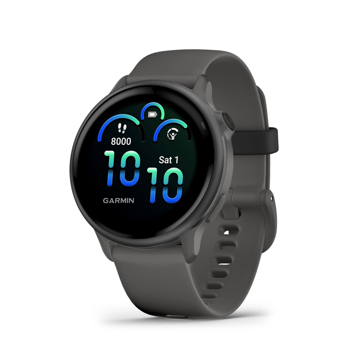 Garmin vívoactive 6, Amazon Exclusive, 42mm GPS smartwatch, AMOLED touchscreen, all-day health monitoring,fitness features,advanced sleep coaching,Music, up to 11 days battery life, Pebble Grey