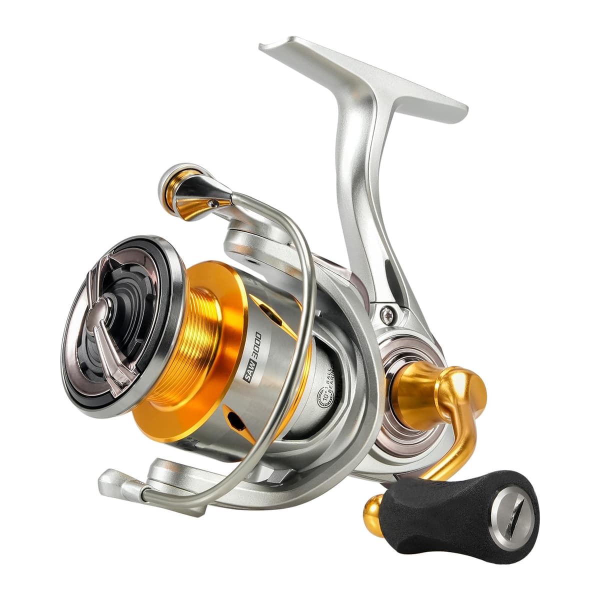 Seaknight RAPIDII Carrete giratorio de agua salada 10+1 BB 6.2:1 4.7:1 Anti-corrosión Carrete de pesca de mar Carpa pesca lucio 2000H 2500H 3000H 4000H 5000H 6000 fibra de carbono arrastre máximo 15kg