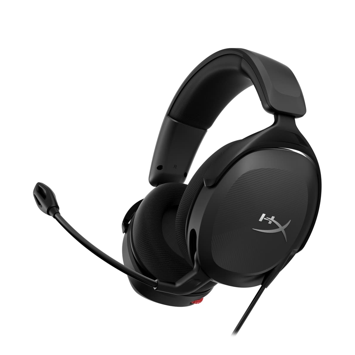 HyperX Cloud Stinger 2 Core, Cascos gaming para PC, Drivers de 40 mm y Audio Envolvente, 3.5 mm, Micrófono Plegable con cancelación de ruido - Negro Cableado Stinger 2 Core Negro